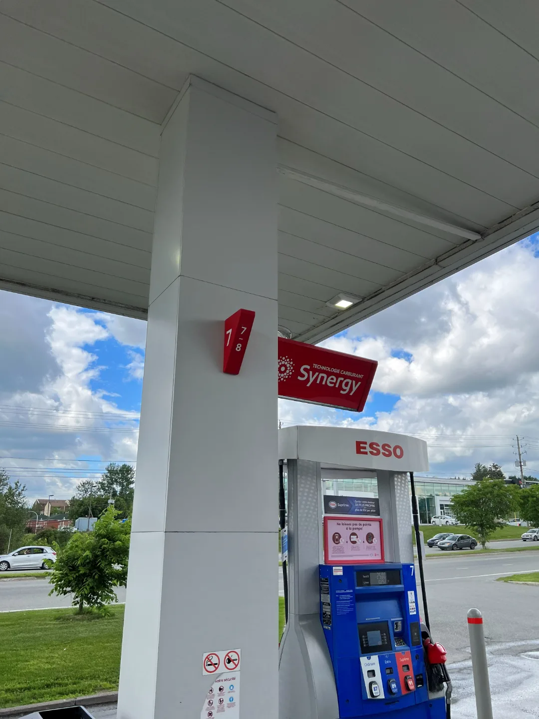 Canopy column,