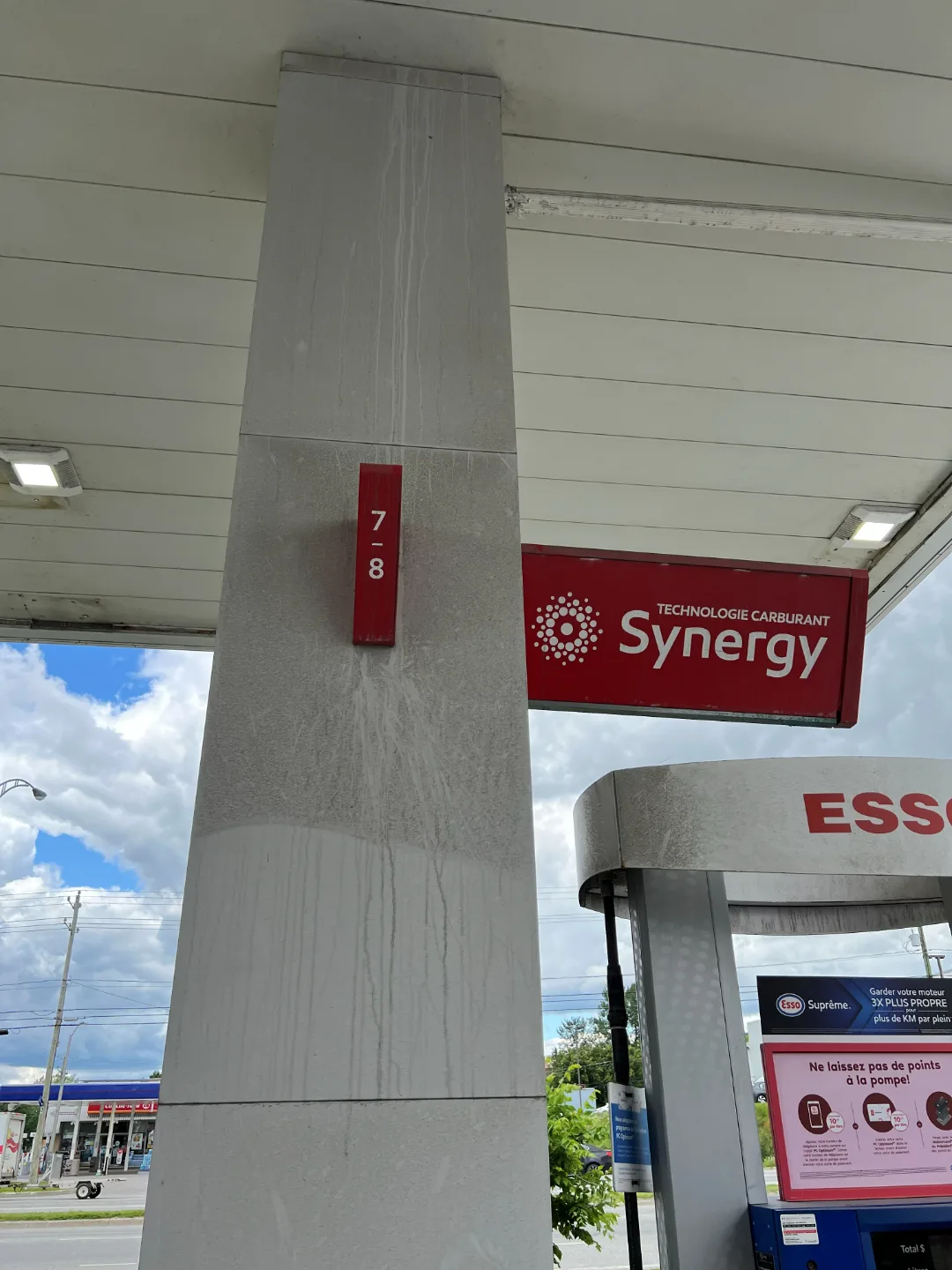 Canopy column,